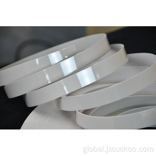 High Gloss Pvc Edge Banding Grey colour high gloss pvc edge banding tape Supplier